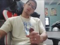 Youtuber jerks off after making a video!
