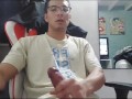 Youtuber jerks off after making a video!