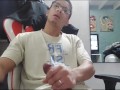 Youtuber jerks off after making a video!