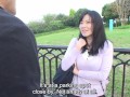 Real Japanese housewife approached in Tokyo by uncannily fit JAV actor for a car interview that leads to wild hotel sex