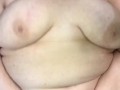 Close Up POV BIG TIT BBW HAIRY PUSSY FUCK CREAMPIE