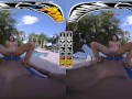 VIRTUALPORN - Slamming Big Black Cock Into Petite Ebony Babe Eden West #VR