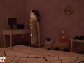 FAKEhub - POV you are Sharing A Bed with your super cute Redhead petite sexy Stepsis