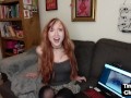 SPH solo British babe talks very bad