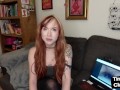 SPH solo British babe talks very bad