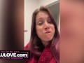 Babe showing off HUGE cumshot on doggystyle ass then spreading & tease denial asshole pussy peeks with findom - Lelu Love