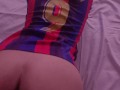 CELEBRO con MI NOVIA la victoria del FC BARCELONA