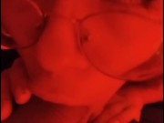 TECHNO Y LECHE EN LA CARA  de una DESCONOCIDA