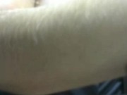 Housewife showing her ass blinking