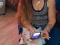 She is sad that she has to delete our sex videos and pictures from her phone for more storage 😢