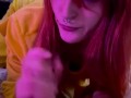 Tattooed E-girl Sucks Cock In Pikachu Outfit (FULL Video On OF)