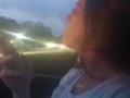 Pretty Milf Smoking Cigarettes In Car (What brand of cigarettes does she smoke)?