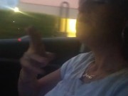 Pretty Milf Smoking Cigarettes In Car (What brand of cigarettes does she smoke)?
