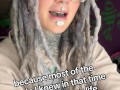 Anuskatzz Tattoo bodymodification hippie goth punk onlyfans model talks about her philosophy of life