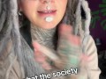 Anuskatzz Tattoo bodymodification hippie goth punk onlyfans model talks about her philosophy of life