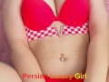 دوست دارید ممه ها و کصمو لیس بزنید؟با صدا ببینید بخش اول Persian Busty Girl Dirty Talk masturbating