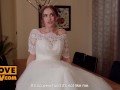 POV - Sexy bride to be Luxury Girl craves your company after running out on fiancé