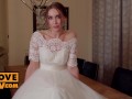 POV - Sexy bride to be Luxury Girl craves your company after running out on fiancé