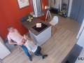 HUNT4K. Chick plays carnal games with boyfriend's client in apartment
