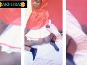 Her night-shift nurse girlfriend with sexy eyes,legs and ass/Akiilisa free pornhub video