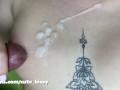 Great pussy and tits cumshot compilation
