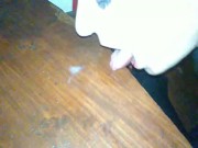 Mature milf stepmom licking saliva while getting fucked in the ass from behind