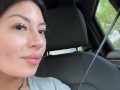 Latina Drives Around In Public With Cum On Her Face After Sucking The Soul Out Of Him!!!