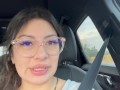 Latina Drives Around In Public With Cum On Her Face After Sucking The Soul Out Of Him!!!