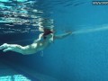 Diana Rius hot petite pornstar underwater