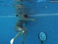 Diana Rius hot petite pornstar underwater