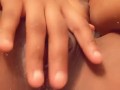 Playing With My Wet Pussy Before Shower