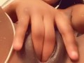 Playing With My Wet Pussy Before Shower