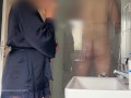 My husband started jerking off to my stepmom when she caught him taking a shower.