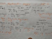 Advanced Limit Math part 6