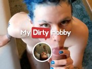 MyDirtyHobby - Babe giving head to her hairdresser