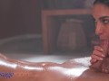 Massage Rooms Oil soaked feet Italian beauty Lena Coxx hot blowjob hardcore romantic sex