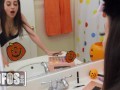 MOFOS - Before Going In The Halloween Party Scott Nails Gets Horny Seeing Maddy Mays Sexy Costume