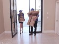 Bratty Delivery Drivers Smashed By Annoyed Hunk - Draven Navarro, Steve Rickz - Biphoria