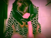 This gentle mouth was completely filled with hot sperm