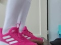 Barbie Trampling Cock in Shoes, Socks and Bare No.18