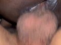 Ebony bestfriend watched me turn chocolate into ice cream got her pussy creaming on my dick