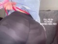 Intense thong wedgie in my leggings