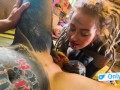 Tattoo Girl have intim Anal Sex with her best Trans Friend