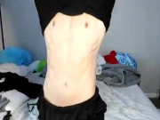 Roommate shows you his big dick