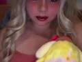 Cute dumb blonde