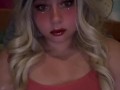 Cute dumb blonde