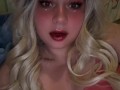 Cute dumb blonde