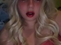 Cute dumb blonde