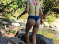 Misty Masturbates Looking For Pokémon Then Gets Dripping Creampie - Pepper Starks