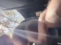 Public Dick Flash! A Naive Teen Caught Me Jerking Off in the Car on a Hiking Trail and Helped Me Out